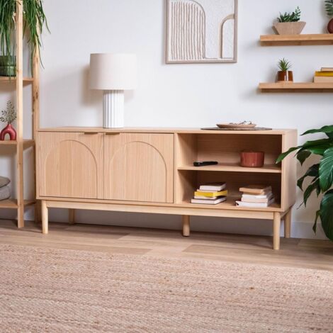 Mueble de TV de roble escandinavo NOLAN
