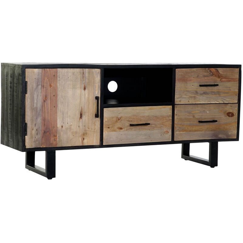 

Mueble de TV DKD Home Decor Metal Pino (135 x 35 x 60 cm)
