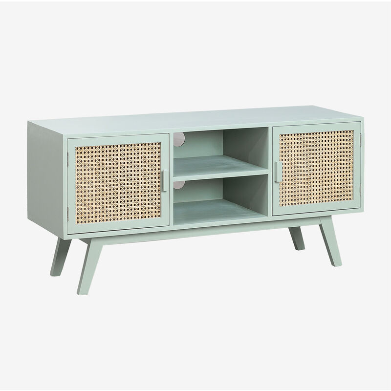 

Mueble de TV en Madera Ralik Colors Design Celadón - Sklum