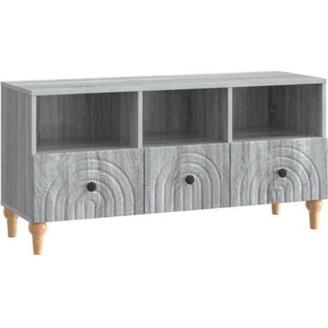 Mueble de TV Gris 102 x 34,5 x 50 cm