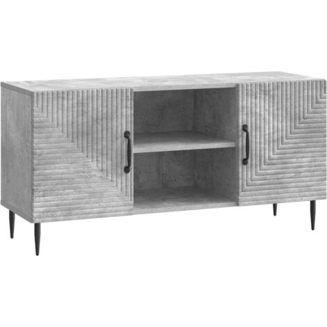Mueble de TV Gris Hormigón 102 x 34,5 x 50 cm