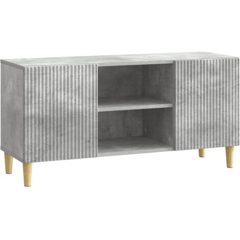 Mueble de TV Gris Hormigón 102 x 34,5 x 50 cm