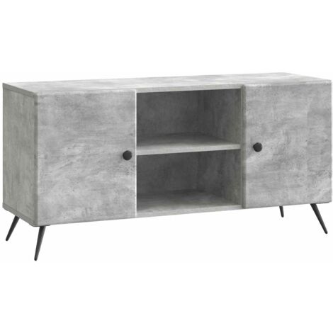 Mueble de TV Gris Hormigón 102 x 34,5 x 50 cm