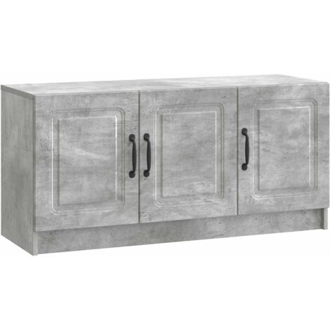 Mueble de TV Gris Hormigón 99 x 34,5 x 47 cm