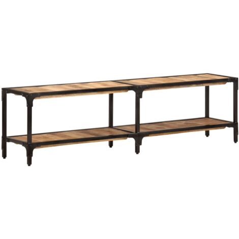 Mueble de TV madera maciza de mango 150x30x41 cm vidaXL