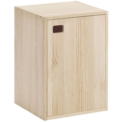 MUEBLE DINAMIC 1 PUERTA MODULO VERTICAL PINO MACIZO 37,3x33x53,5cm ASTIGARRAGA