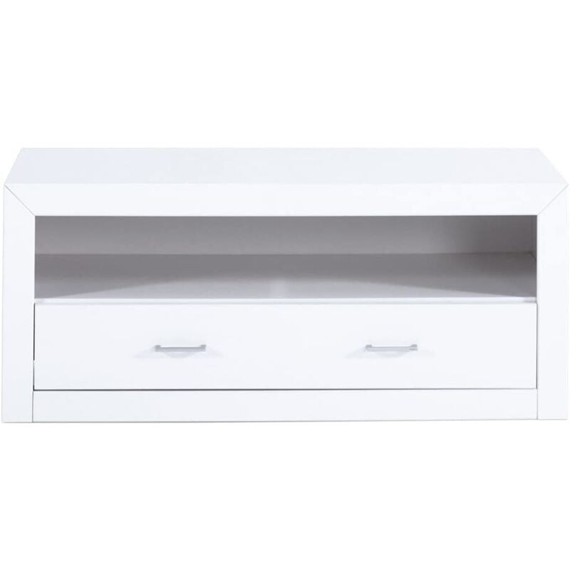 

Kynus - Mesa de tv, 50 x 112 x 50 cm, madera, color blanco