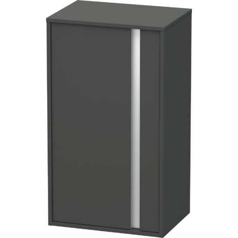 Mueble Duravit KETHO 360x500x880mm apertura izquierda grafito mate