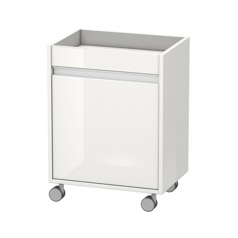 

Mueble Duravit KETHO con ruedas 360x500x670mm apertura a la izquierda hormigón