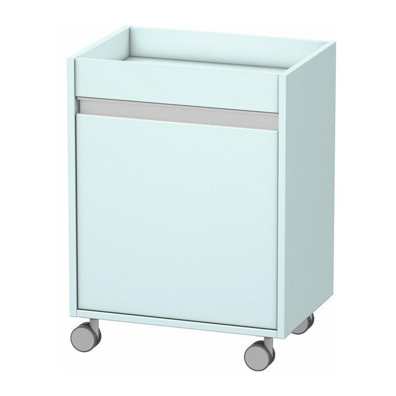 

Mueble Duravit KETHO con ruedas 360x500x670mm apertura derecha Matt azul claro