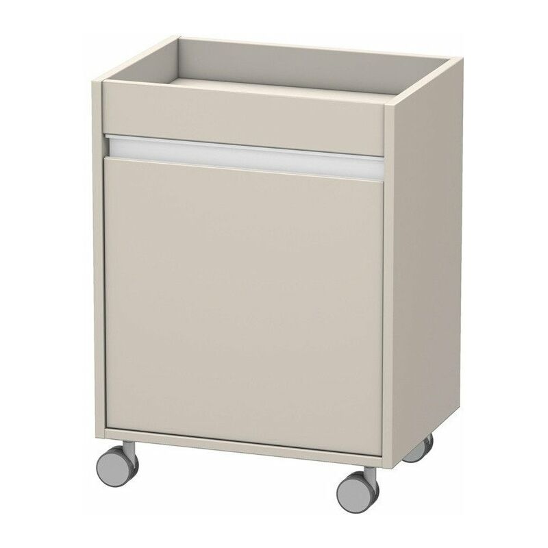 

Mueble Duravit KETHO con ruedas 360x500x670mm apertura izquierda taupe