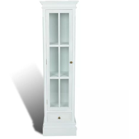 Mueble estantería mueble de diseño librería madera blanca 2702081/2