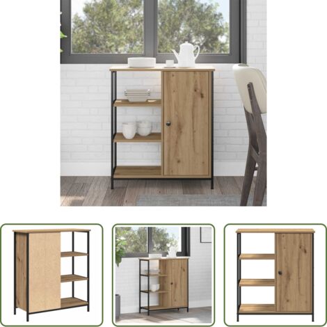 Mueble lateral -  Aparador Roble artesanal 70 x 30 x 80 cm