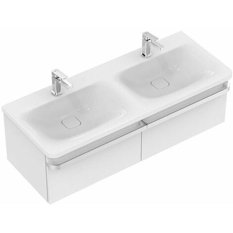 MUEBLE COLLARO NORDIK OAK LAVABO DOBLE SENO 1154X546X444 MM.