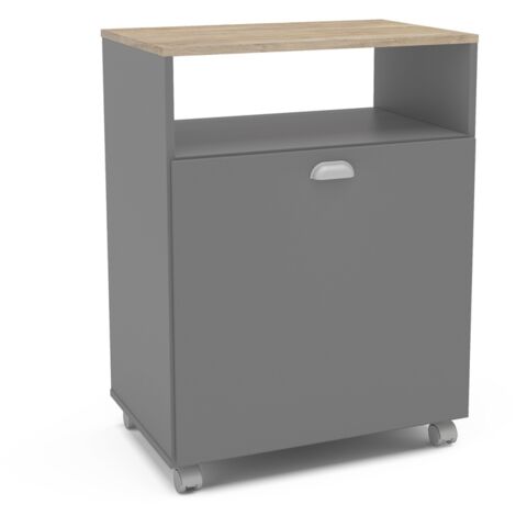 Mueble lavandería Md-Bakery2 acabado gris, 80cm(alto) 60.5m(ancho) 40m(largo)