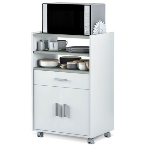 Mueble Microondas 1 cajon 2 puertas