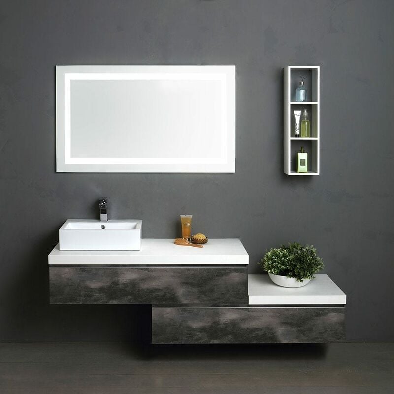 

Mueble Modular De Pared Con Lavabo De Baño De 180 Cm
