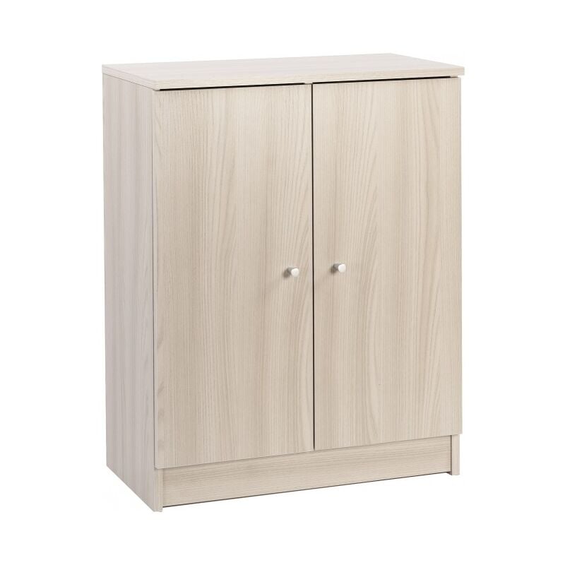 

Mueble multiusos 62xH80 cm Olmo claro con dos puertas | Olmo