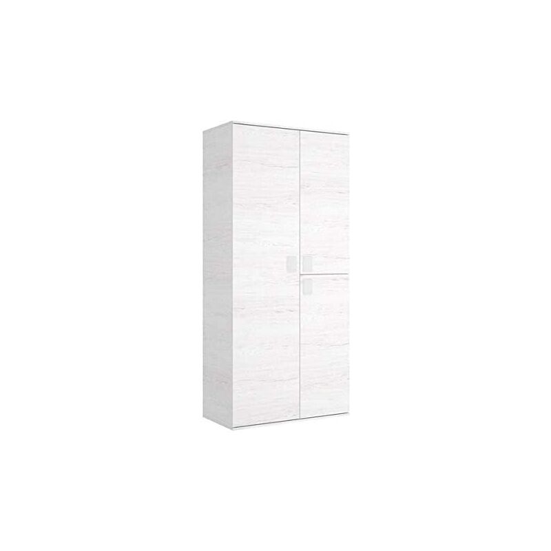 

Mueble Organizador taller o habitacion 2 puertas batientes color artic , Medidas: alto 202cm. ancho 90cm. fondo 53cm