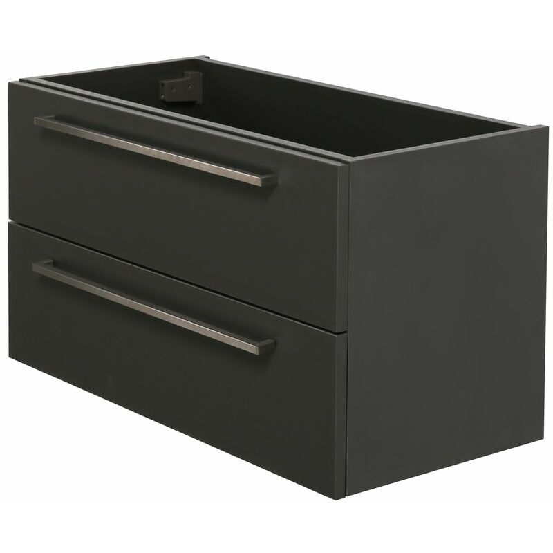 

Lavabo de manos cuarto de baño Arezzo - Gris oscuro - 80 x 38 x 50 cm - Gris Oscuro - Aquazuro