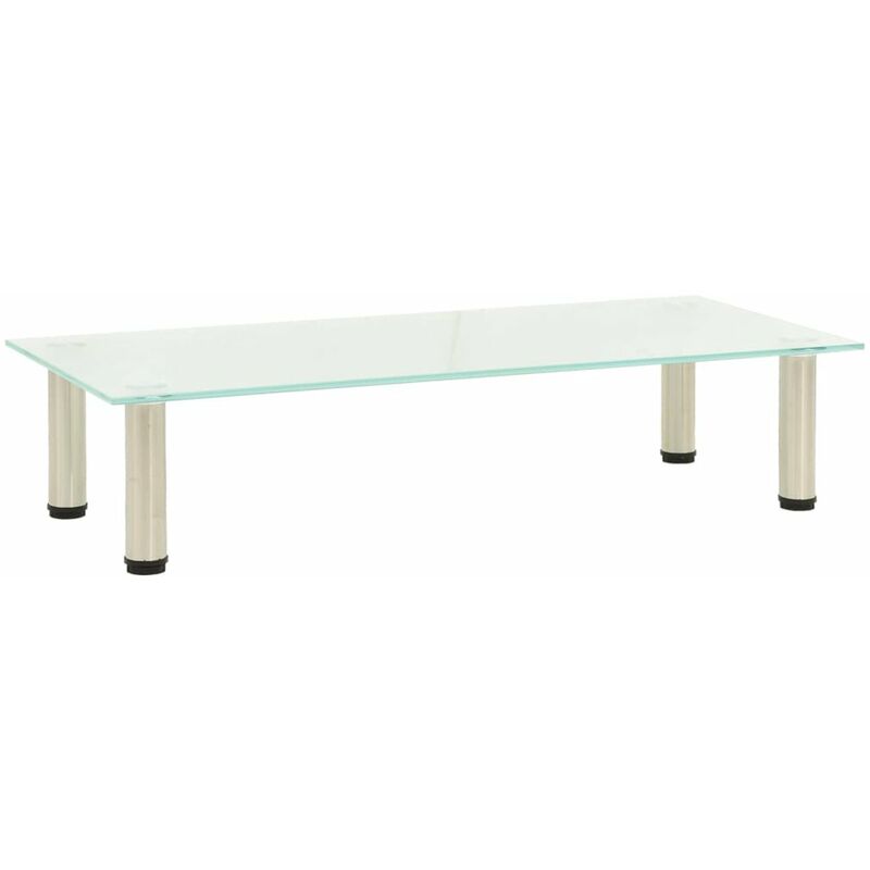 

Mueble para el televisor de vidrio templado 80x35x17 cm