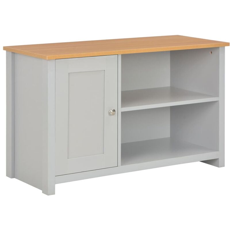 

Mueble para el televisor gris 95x39x58 cm