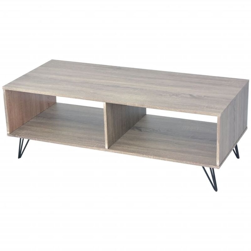 

Mueble para la televisión/mesa de centro 110x50x40 cm gris - Gris