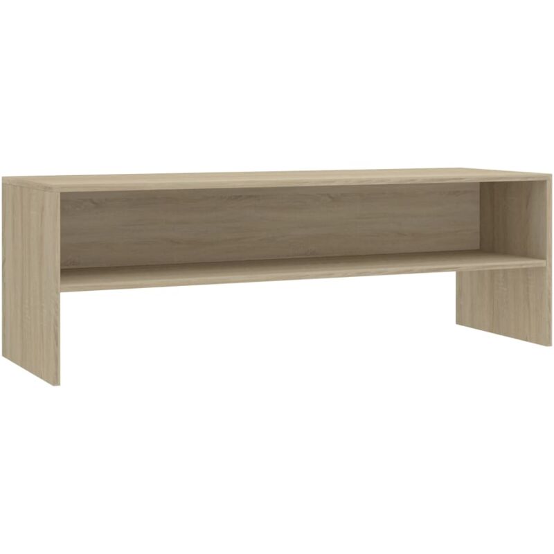 

Mueble de TV Aglomerado Roble Sonoma 120x40x40 cm - Marrón - Vidaxl