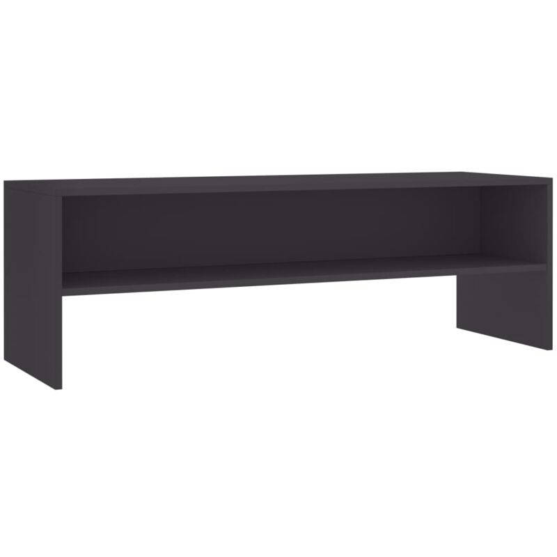 

Mueble de TV Aglomerado Gris 120x40x40cm - Gris - Vidaxl