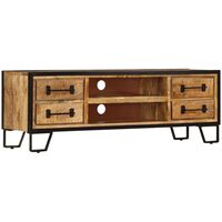 Mueble para la TV con cajones 120x30x40 cm madera mango maciza