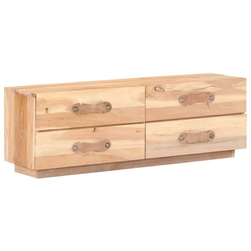 

Mueble para la TV de madera maciza reciclada - Marrón - Vidaxl