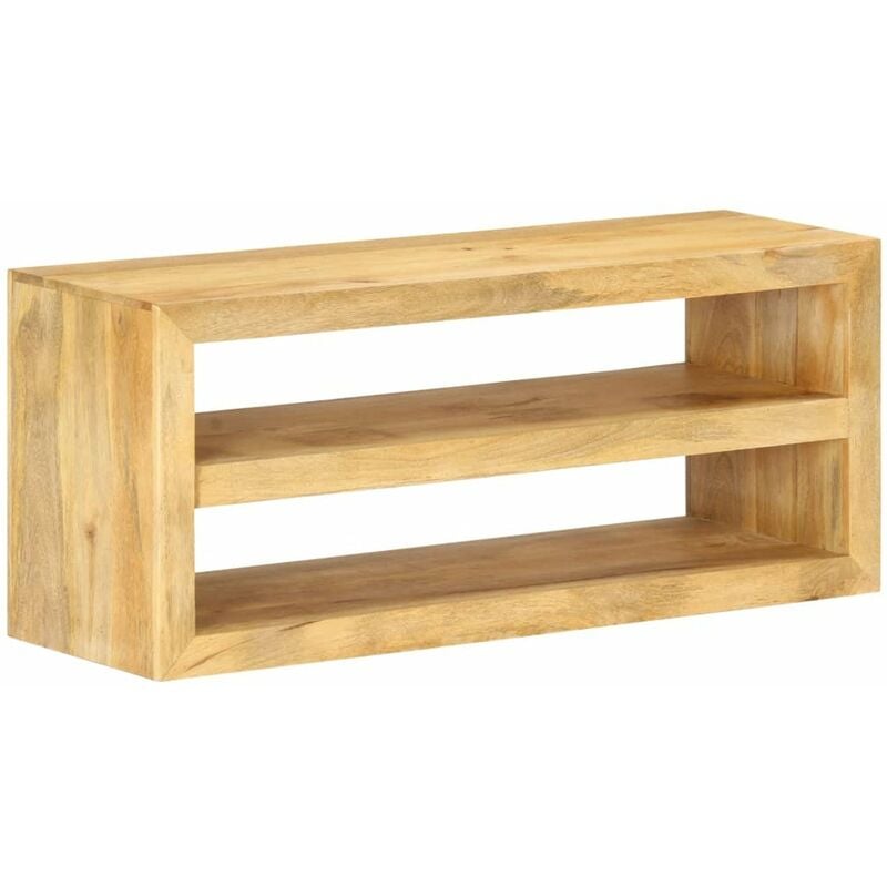 

Mueble para la TV madera de mango maciza 107x35x45 cm