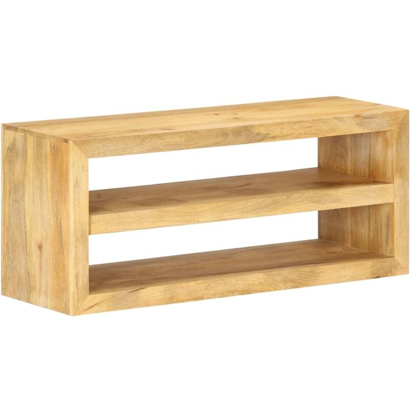 

BHD - Mueble para la TV madera de mango maciza 107x35x45 cm