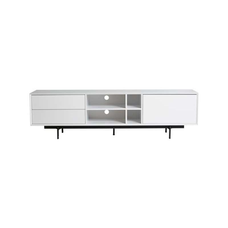 

Mueble para televisión Beatriz acabado blanco 50 cm(alto)180 cm(ancho)40 cm(fondo)..