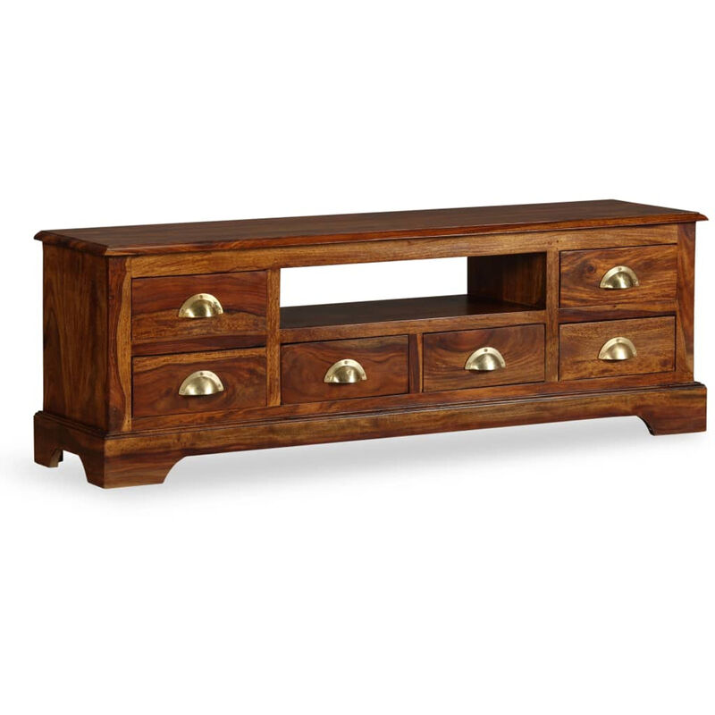 

Mueble para TV 120x40x30 cm madera maciza de sheesham