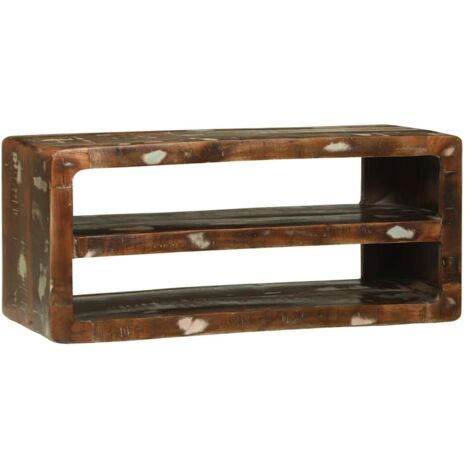 Mueble para TV 80 x 32 x 36 cm Madera maciza recuperada vidaXL
