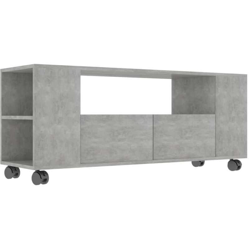 

Mueble para TV Aglomerado 120x35x43 cm Gris Hormigón - Gris - Vidaxl