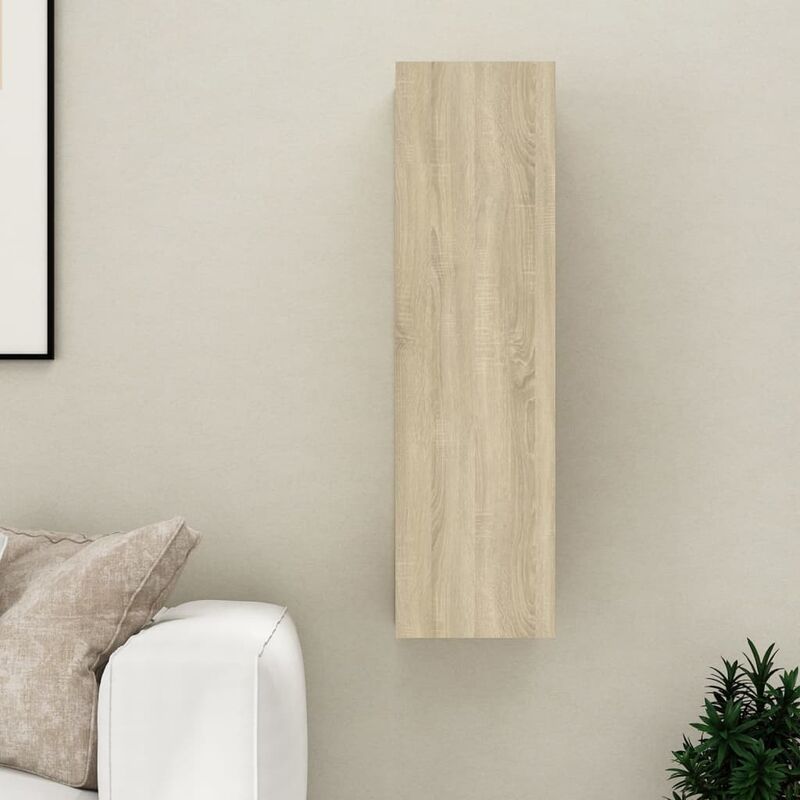 

Mueble para TV aglomerado color roble Sonoma 30,5x30x110 cm