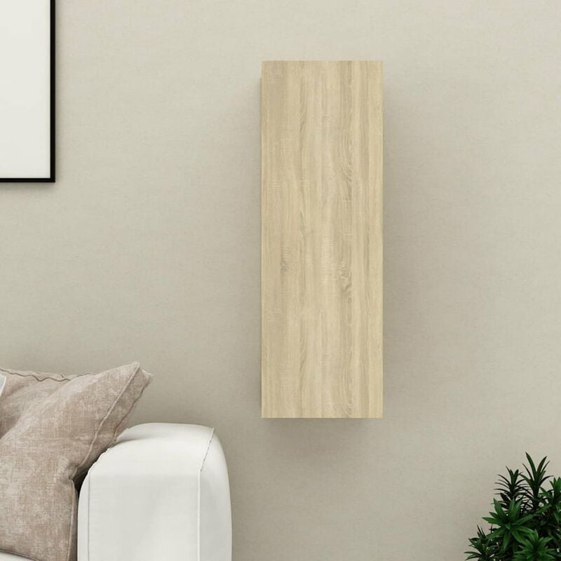 

Mueble para TV aglomerado color roble Sonoma 30,5x30x90 cm