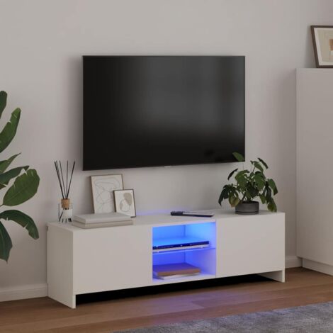 Mueble para TV con luces LED  120x30x36 cm