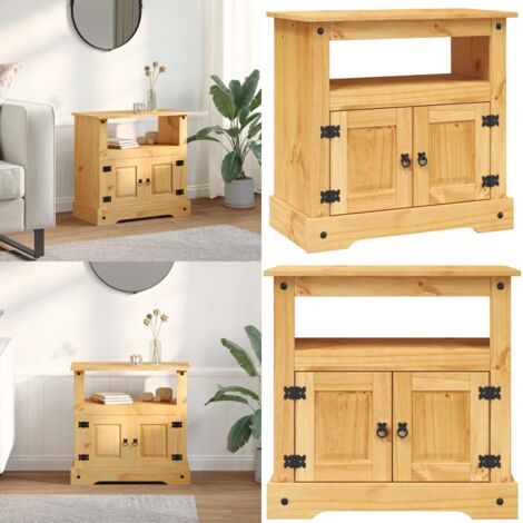 Mueble para TV Corona Range de pino mexicano 80x43x78 cm - Mueble de corona - Mueble de madera