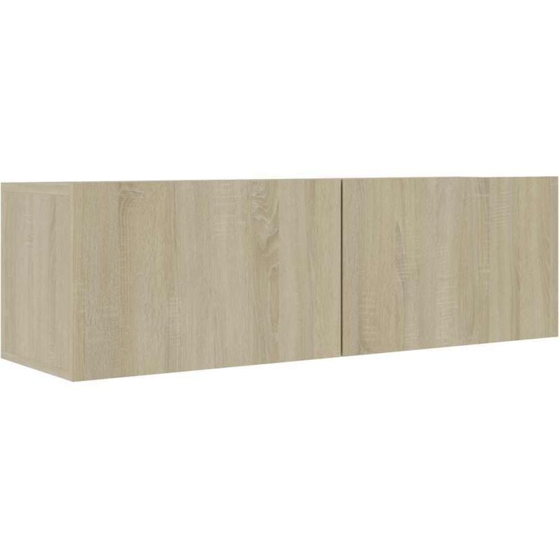 

Mueble para TV de Aglomerado Color Roble Sonoma 100x30x30 cm - Marrón - Vidaxl