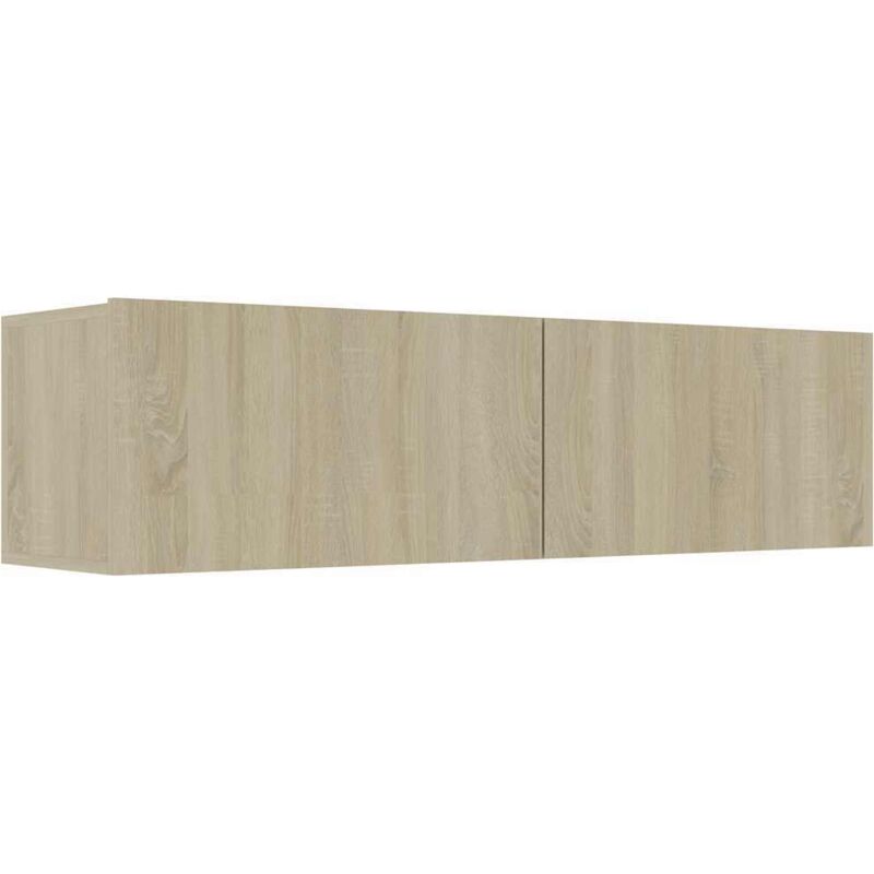 

Mueble para TV de Aglomerado Color Roble Sonoma 120x30x30 cm - Marrón - Vidaxl