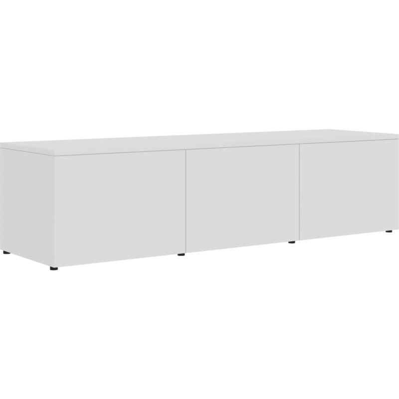 

vidaXL Mueble para TV de Aglomerado 120x34x30 cm Blanco - Blanco
