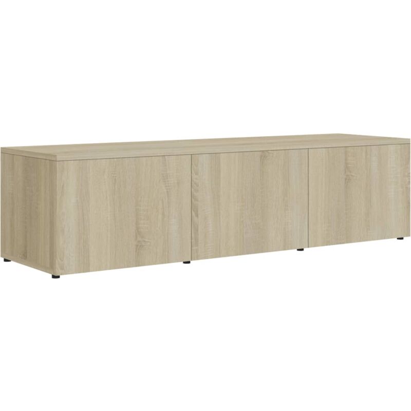 

Mueble para TV de Aglomerado 120x34x30 cm Color Roble Sonoma - Marrón - Vidaxl