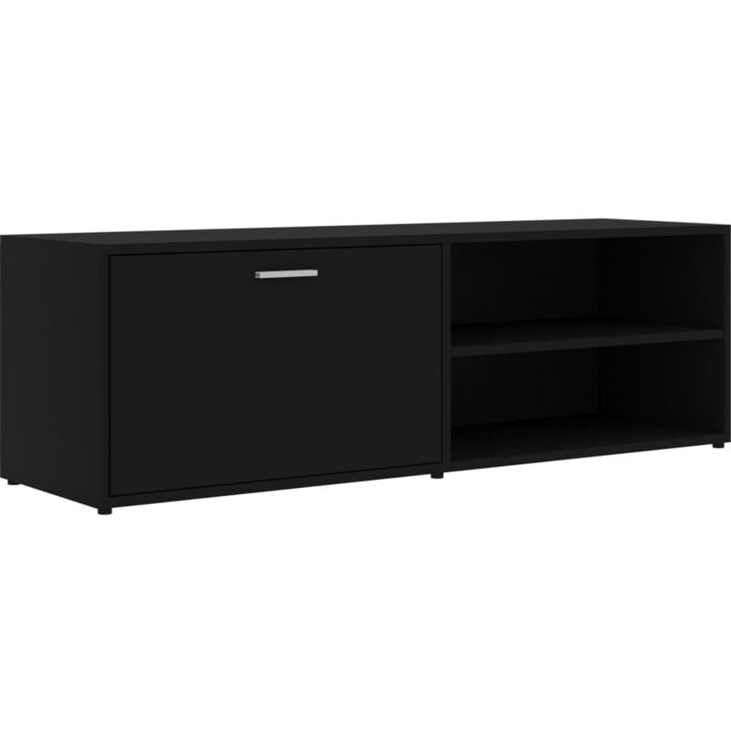 

Mueble para TV de Aglomerado 120x34x37 cm Negro - Negro - Vidaxl