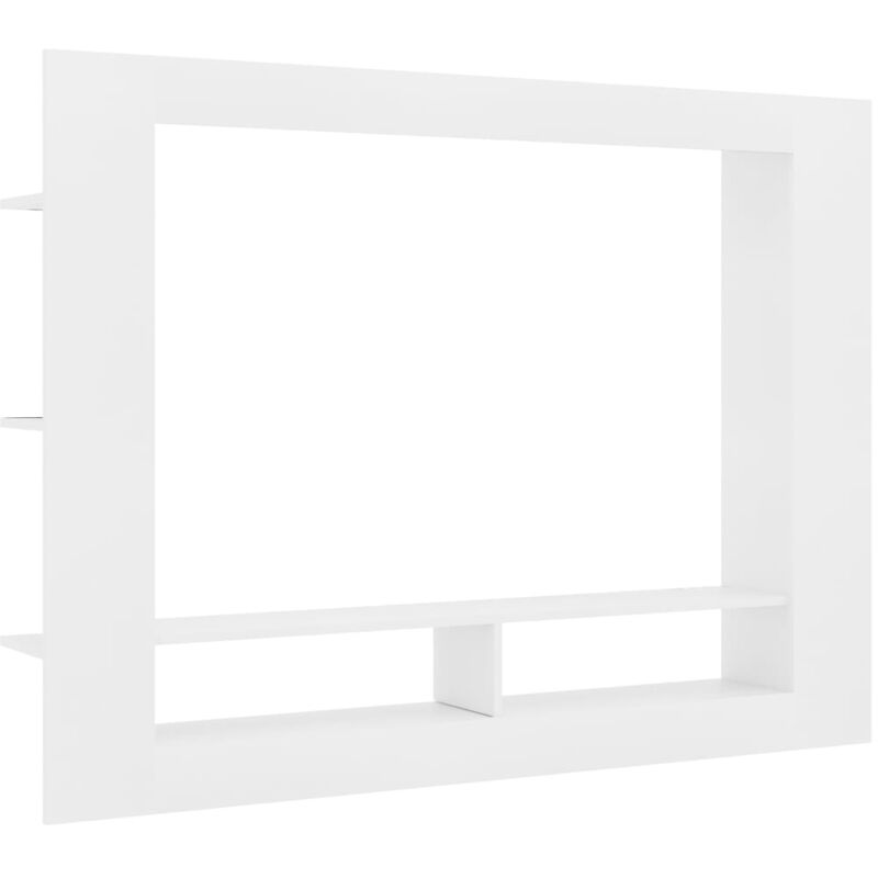 

Mueble para TV de Aglomerado 152x22x113 cm Blanco - Blanco - Vidaxl