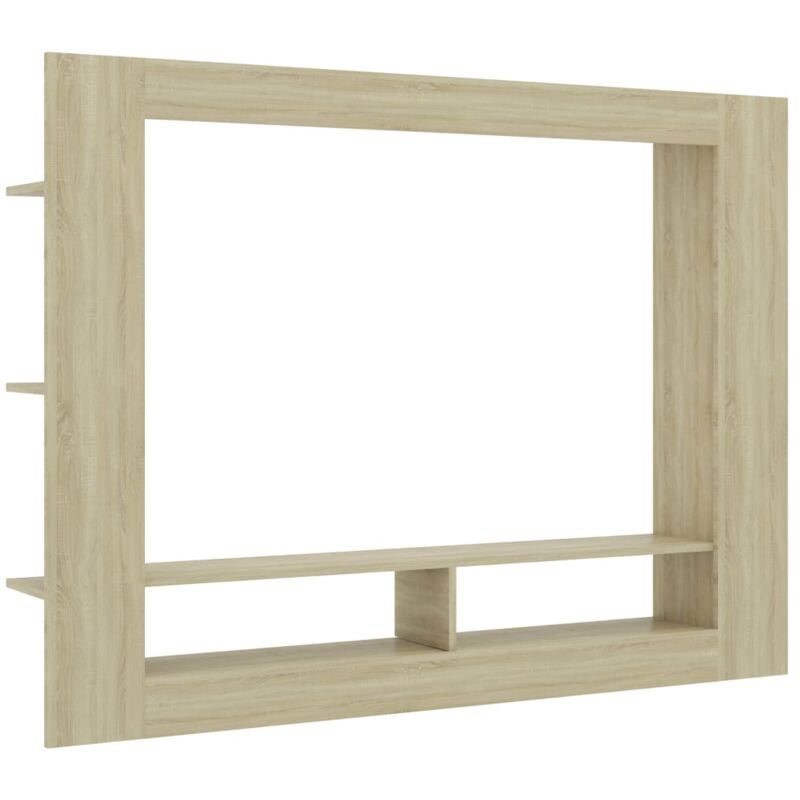

Mueble para TV de Aglomerado 152x22x113 cm Color Roble Sonoma - Marrón - Vidaxl