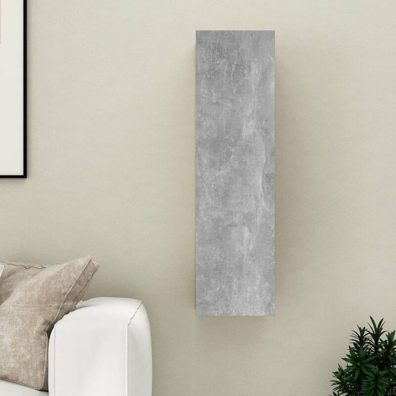 

Mueble para TV de aglomerado gris hormigon 30,5x30x110 cm