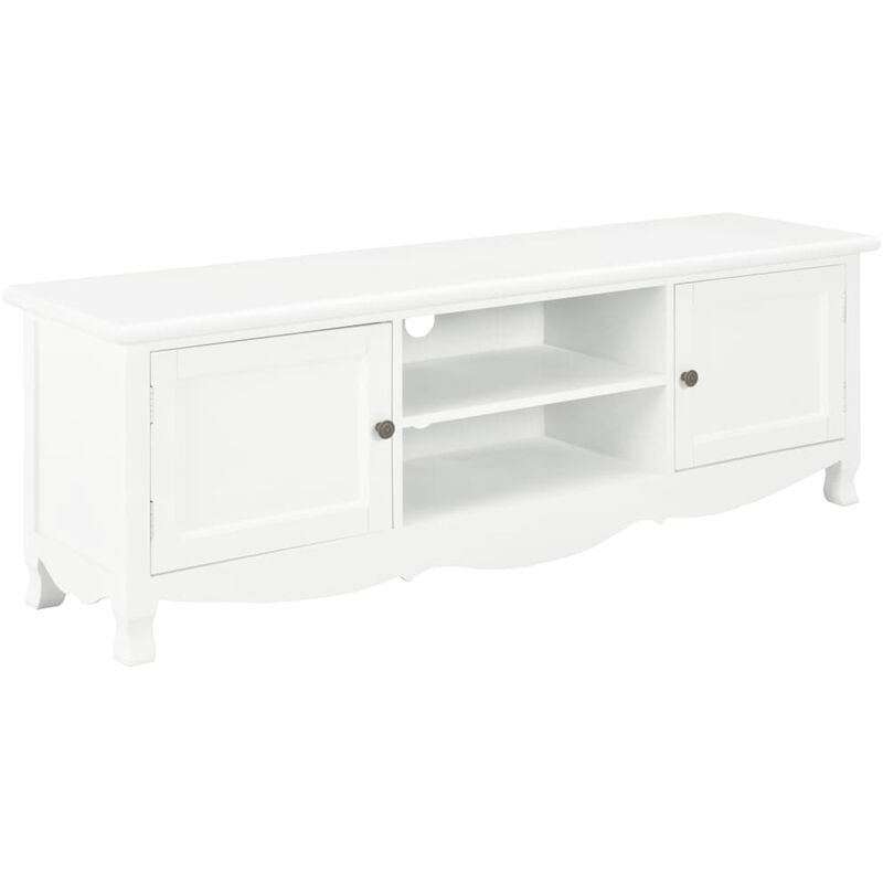 

Asupermall - Mueble para TV de madera 120x30x40 cm